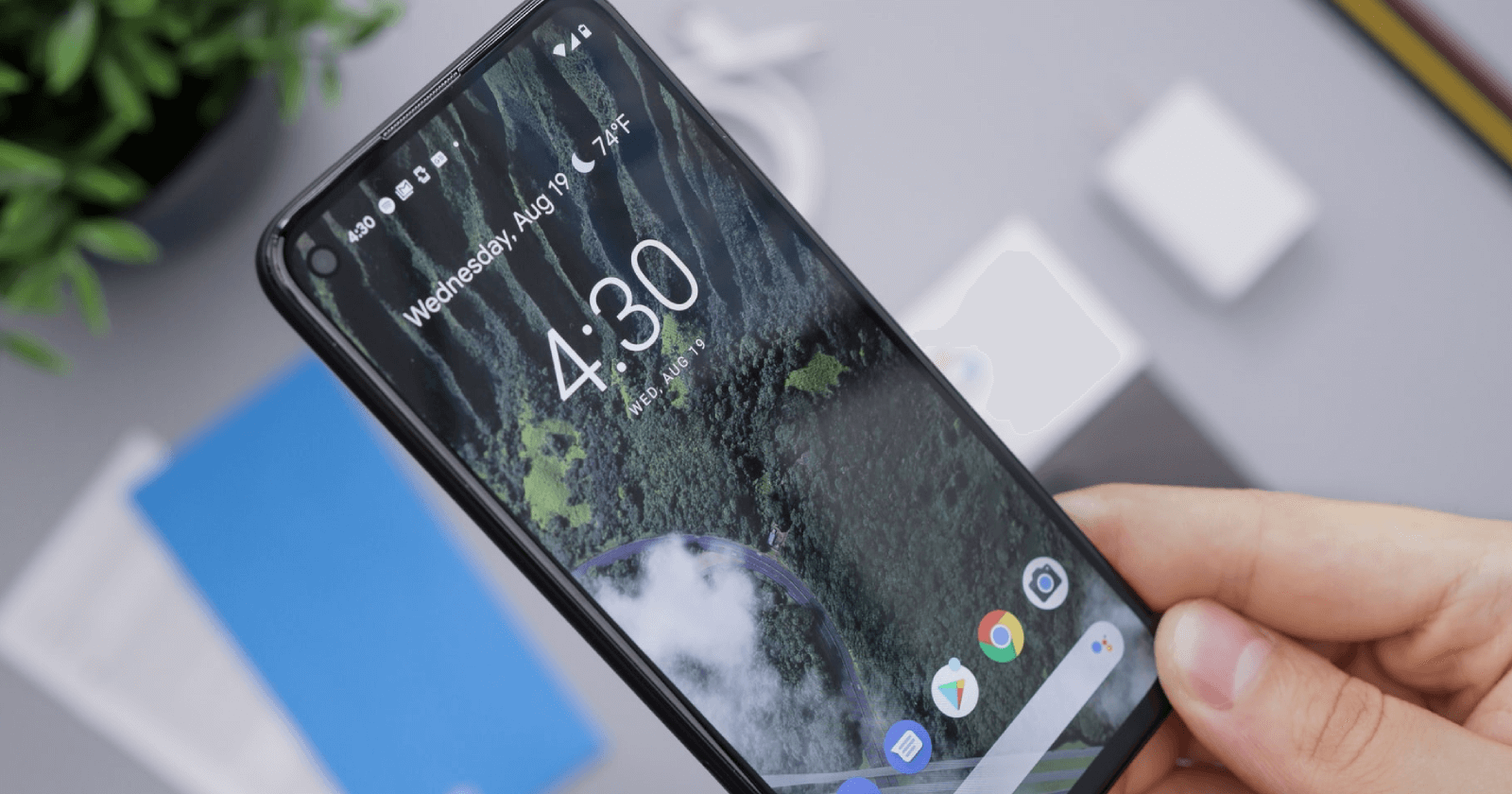 Сброс сетевых настроек на Android — экран настроек «Система»