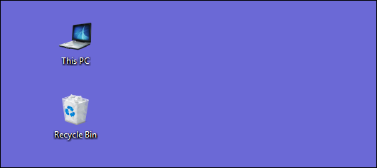 Пользовательский значок отображается на рабочем столе