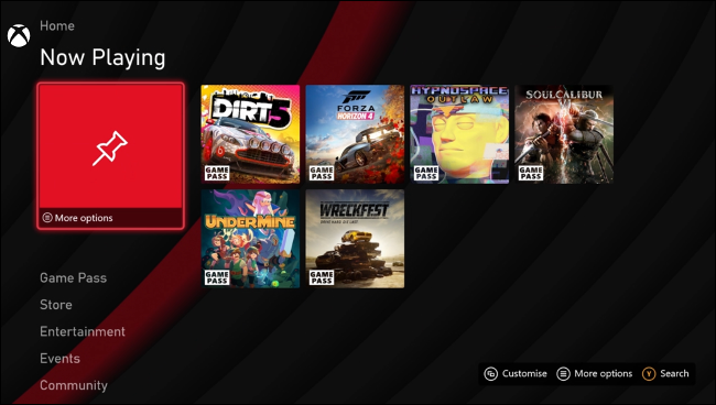 Закрепить группу на главной