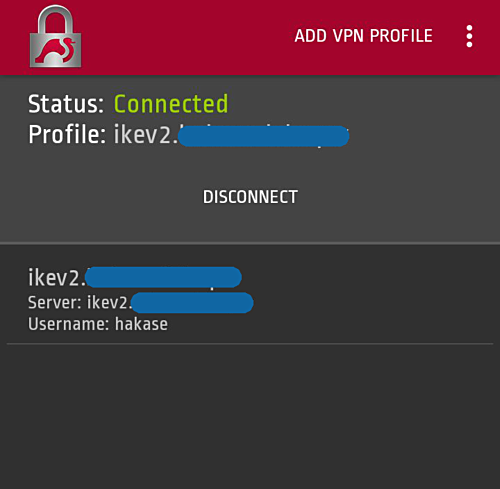 Настройка VPN на Android