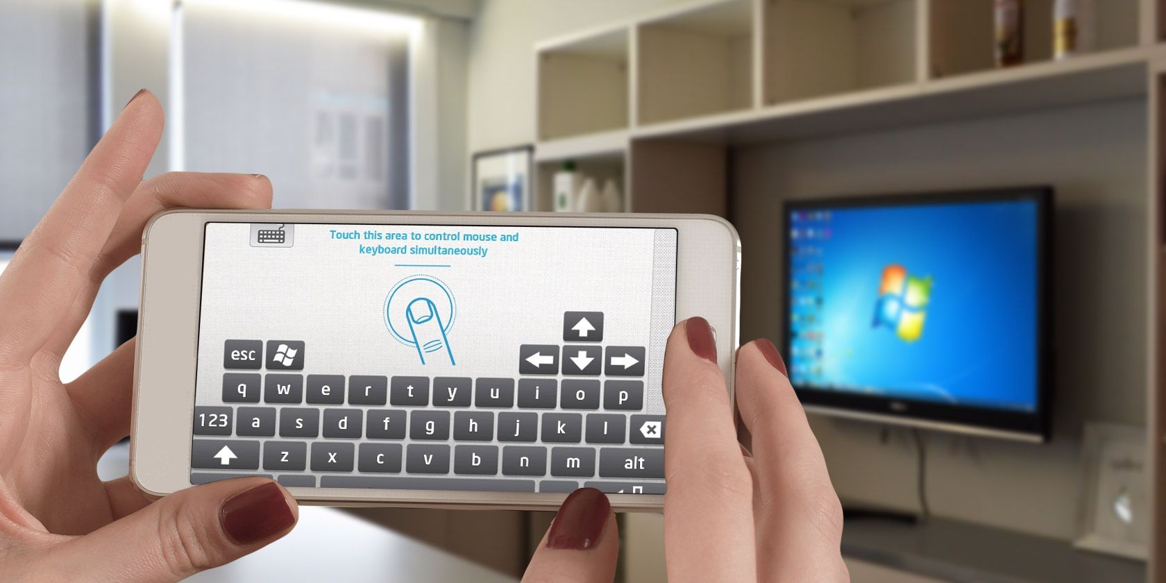 Android как клавиатура и трекпад для Windows