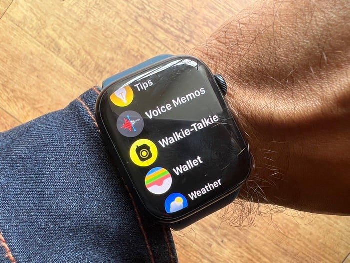 Экран настройки Walkie-Talkie на Apple Watch