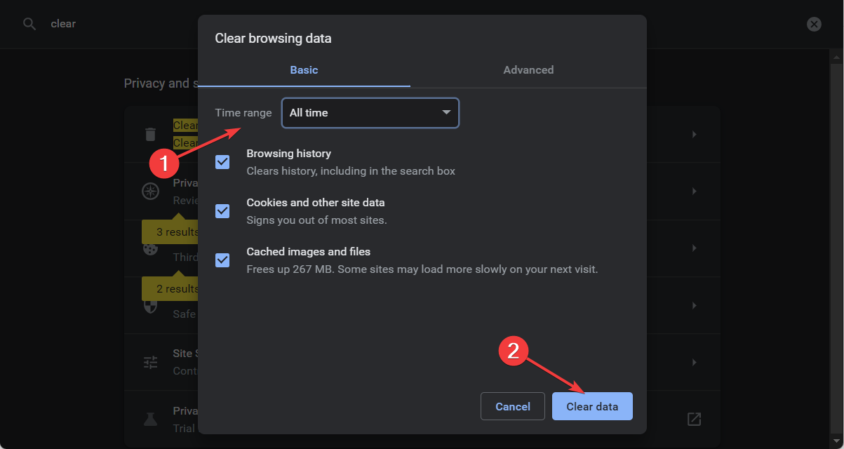 clear-chrome Google Chrome not responding