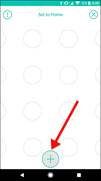 Добавление Things — кнопка плюс внизу экрана