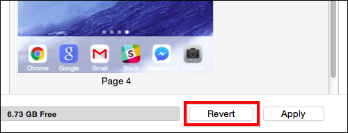 Кнопка добавления новой домашней страницы в iTunes