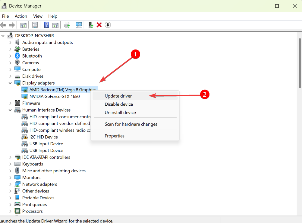 Обновление драйвера видеокарты