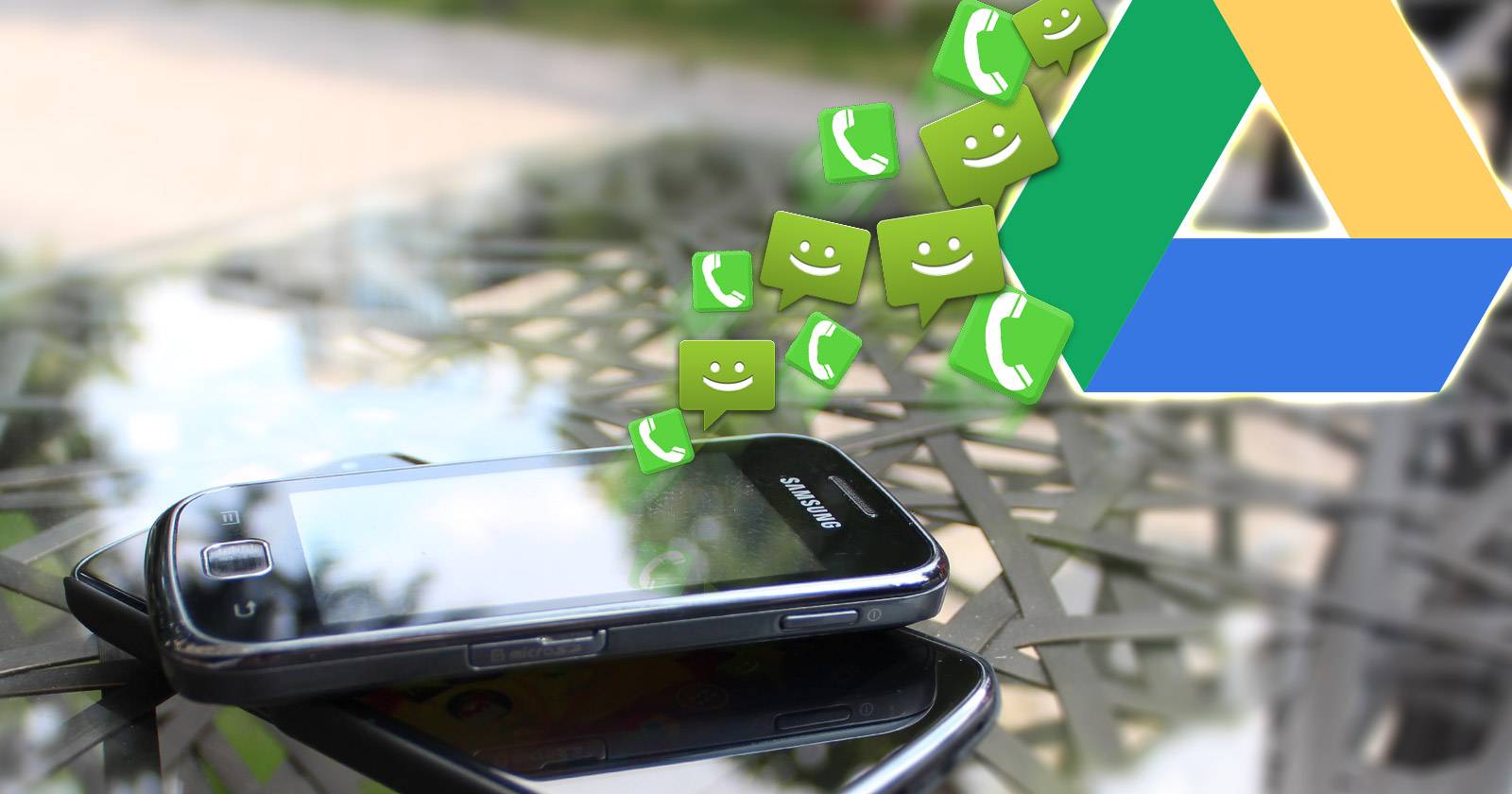 Скриншот приложения: резервное копирование логов звонков и SMS в Google Drive