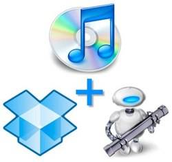 Автодобавление треков в iTunes через Dropbox