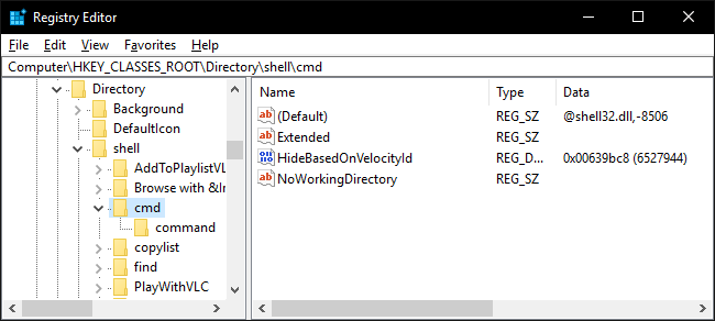 Переименование значения HideBasedOnVelocityId