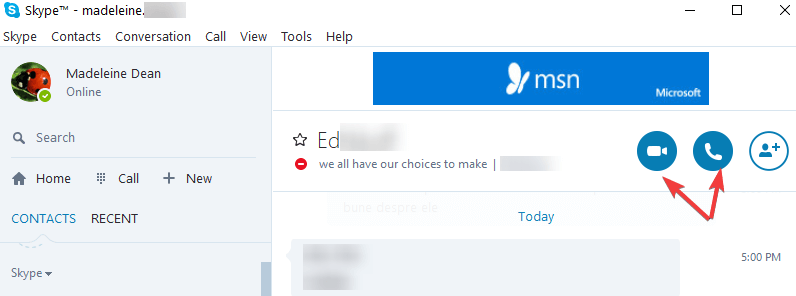 make video phone calls skype