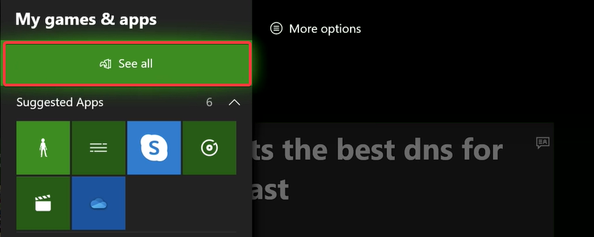 Просмотреть все игры и приложения