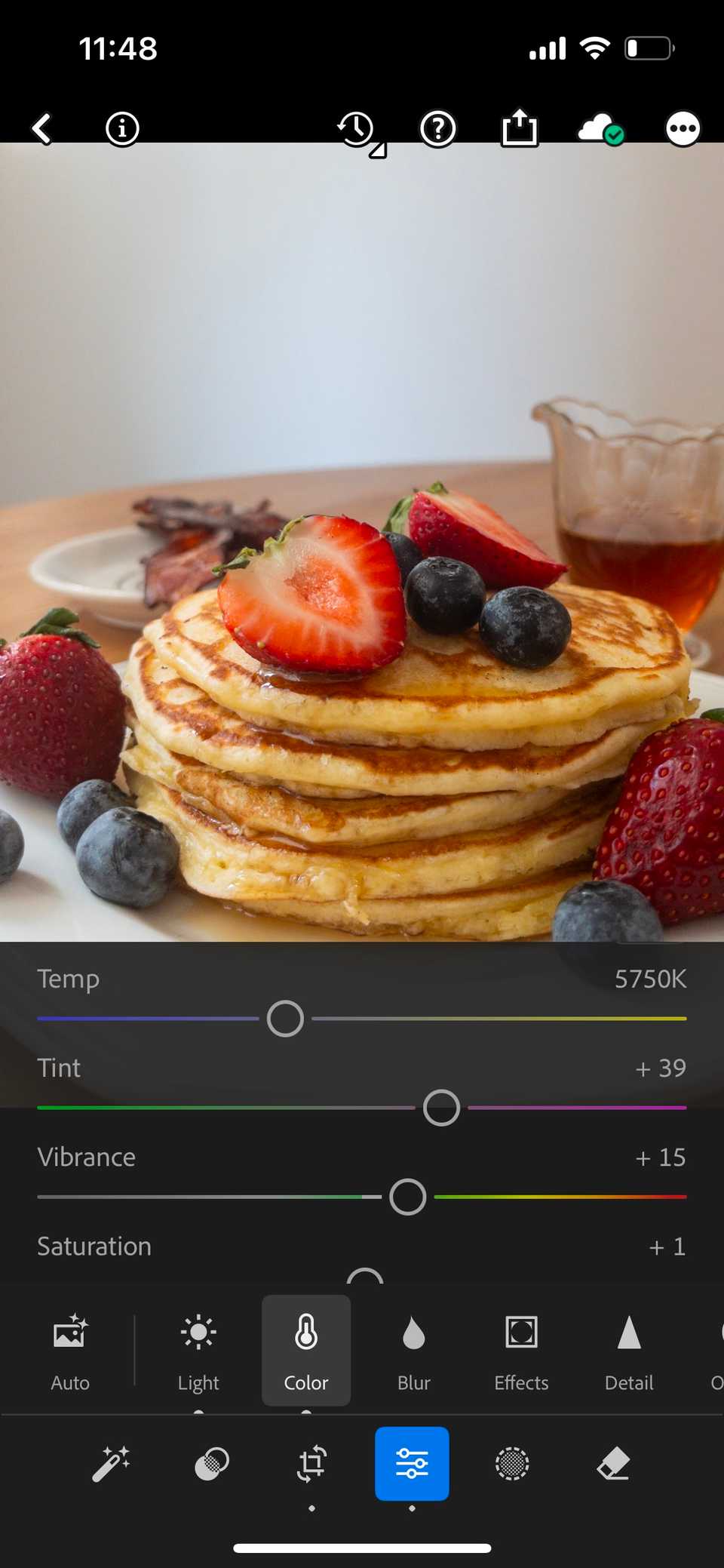 Цветокоррекция в Lightroom