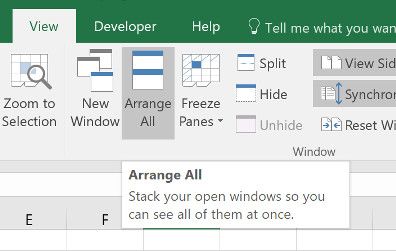 how to compare two excel sheets side by side