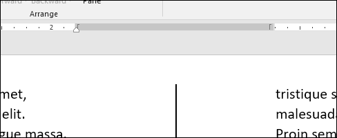 Широкий промежуток между колонками после перетаскивания маркера