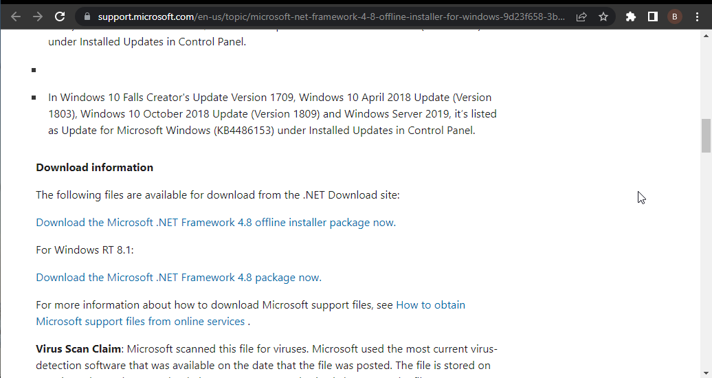 Исправить 0x800f081f — ошибка обновления Windows