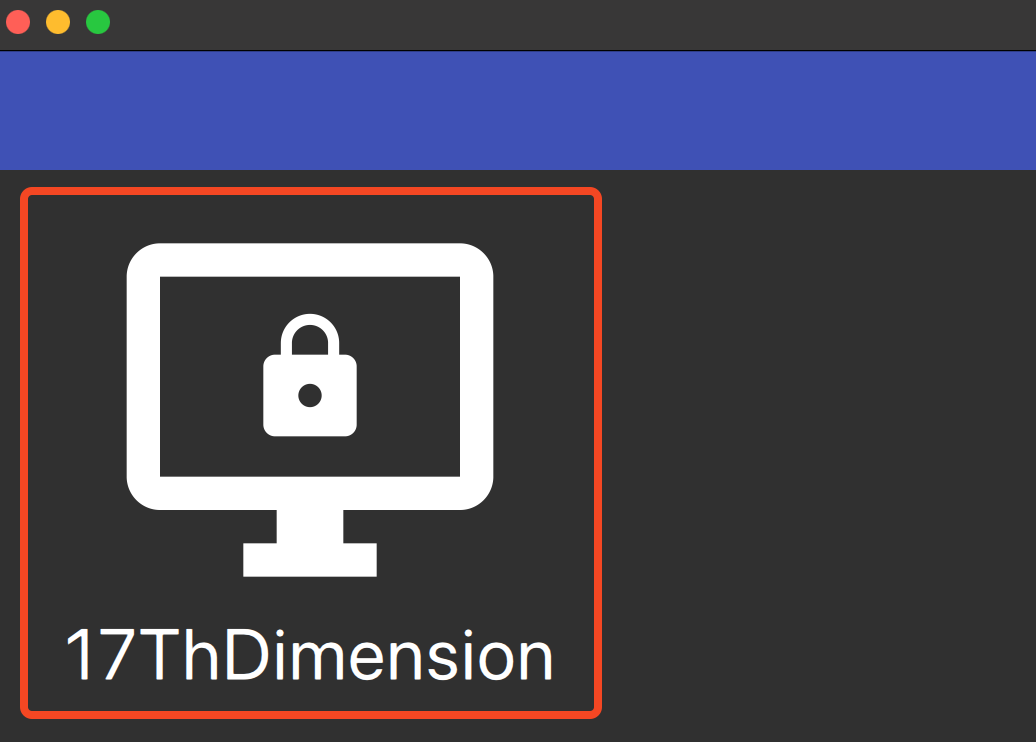 Экран Moonlight перед парингом с Sunshine. 