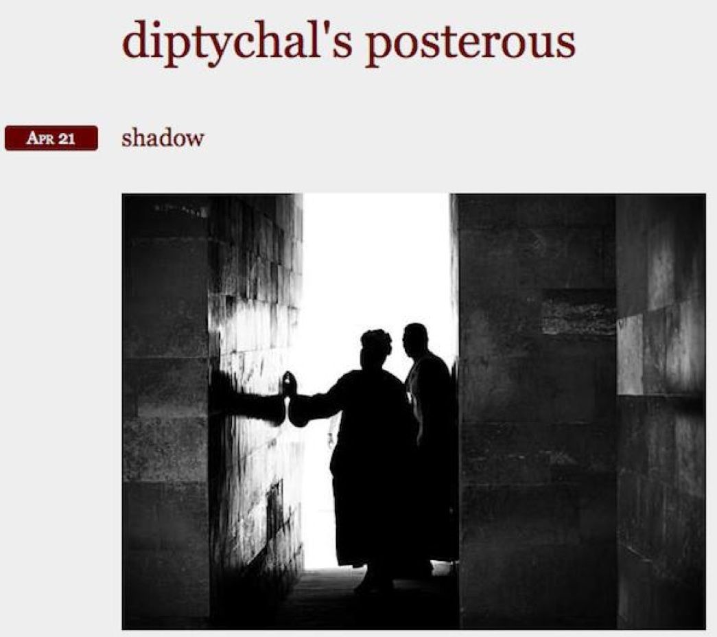 Пример публикации на Posterous