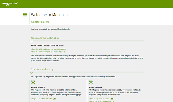 Установка Magnolia CMS на Ubuntu 18.04