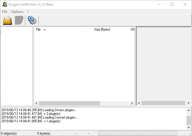 Окно Dragon UnPACKer 5 для открытия VFS