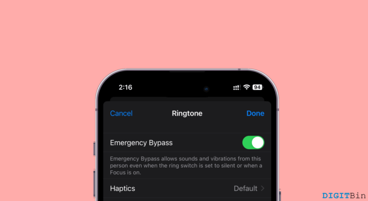 Activar Emergency Bypass en iPhone iOS 17