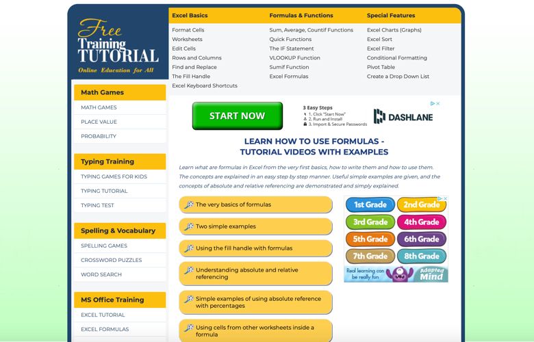 Иллюстрация бесплатного учебного пособия по Microsoft Word и Excel