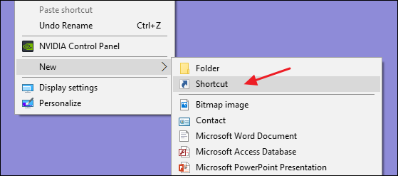 Ярлык Windows для запуска команд CMD