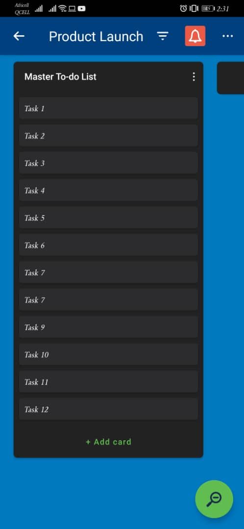 Скриншот Trello