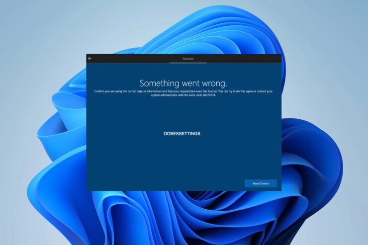 Fix oobesettings in Windows 11 — Guida rapida