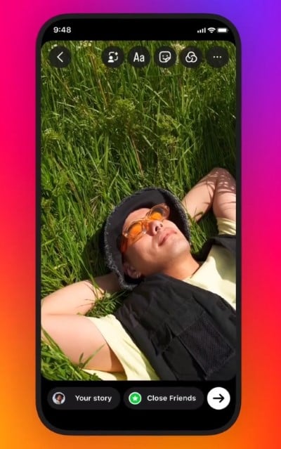 Как создать AI‑фон в Instagram Stories