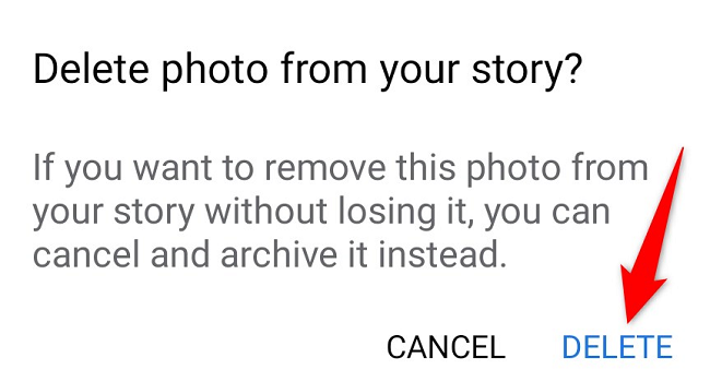 Подтвердите удаление, нажав «Удалить» в подсказке.