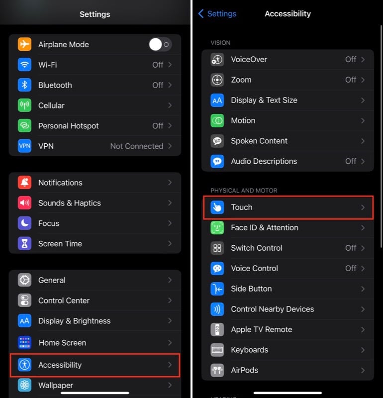 Отключить завершение вызова боковой кнопкой на iPhone