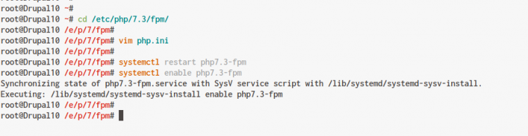PHP-FPM сокет и сервис
