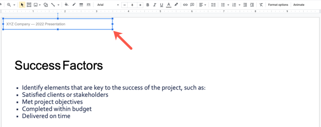 Отформатированное текстовое поле