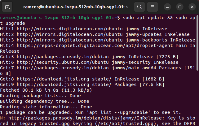 Повторное обновление репозиториев