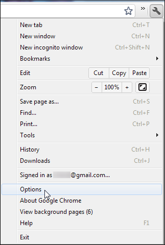 Страница настроек Chrome — подключение принтера к Cloud Print