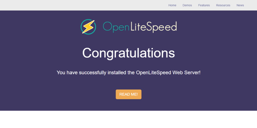 OpenLiteSpeed на Fedora 31: установка и настройка