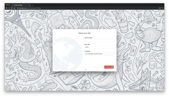 Add site information