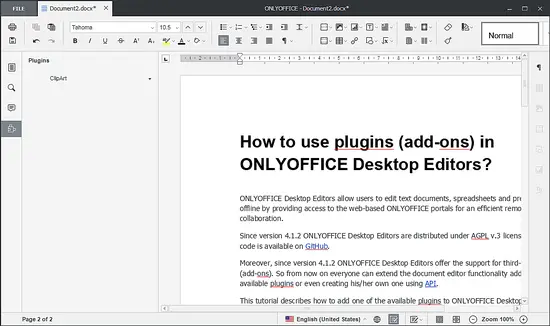 ONLYOFFICE プラグインをデスクトップ版に追加する方法