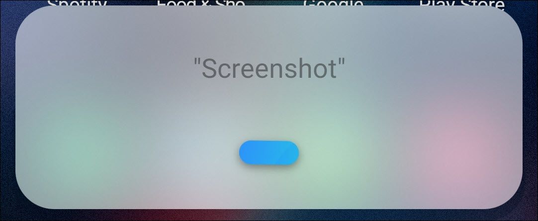 Проснув Bixby, скажите «скриншот»
