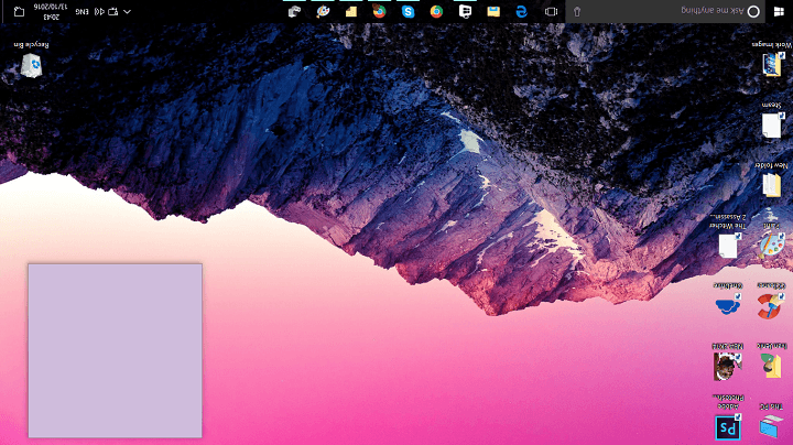 Перевёрнутый экран в Windows 10 — как исправить