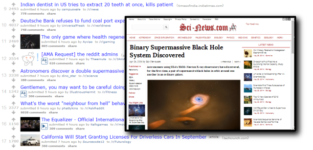 SwiftPreview: предпросмотр ссылок и изображений на Reddit