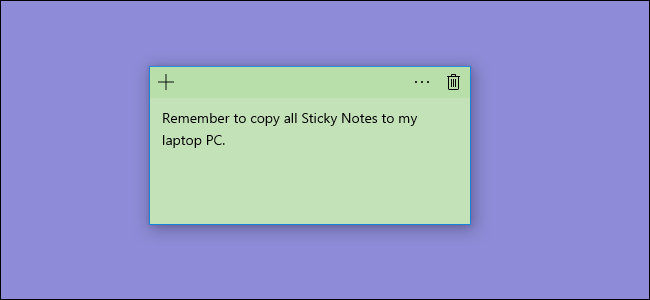 Резервное копирование Sticky Notes в Windows