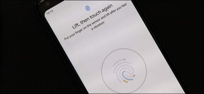 Установка отпечатка пальца на Android.