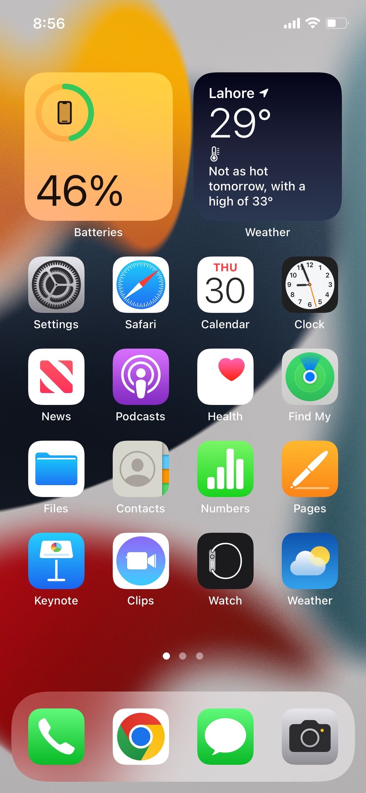 Go to Settings on your iPhone
