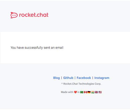 Тестовое письмо Rocket.Chat