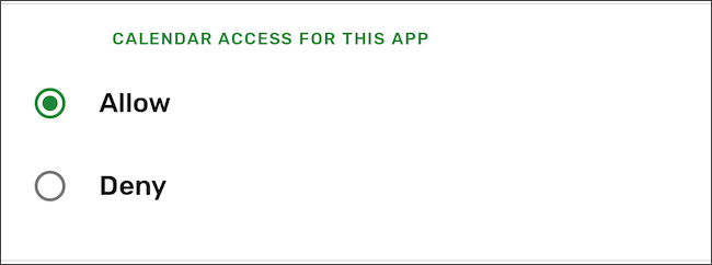 Отозвать разрешение у приложения на Android