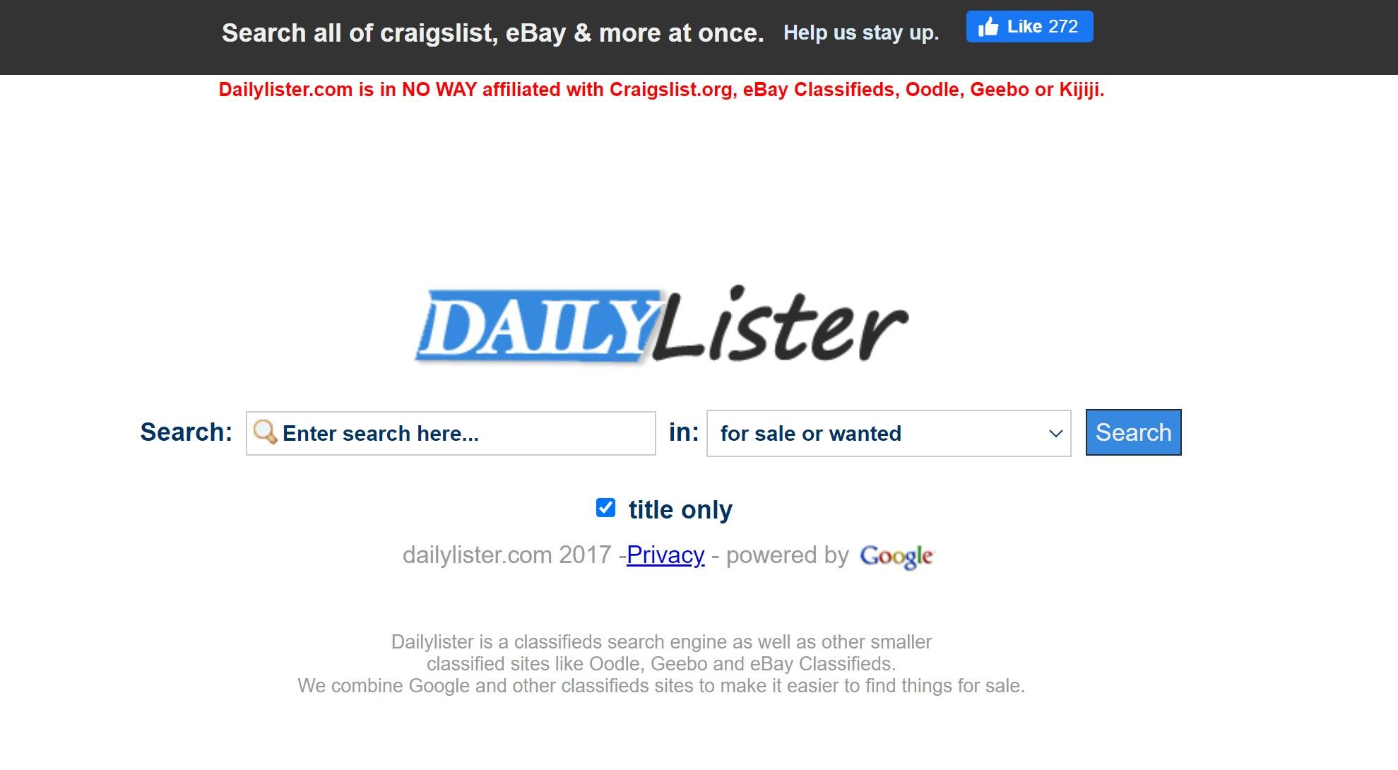 Главная DailyLister