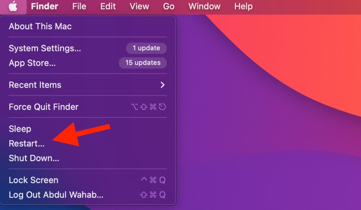 Опция перезагрузки