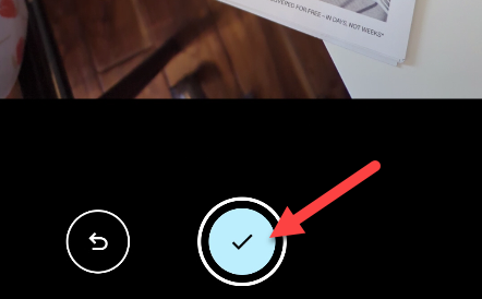 Подтверждение снимка в Google Drive