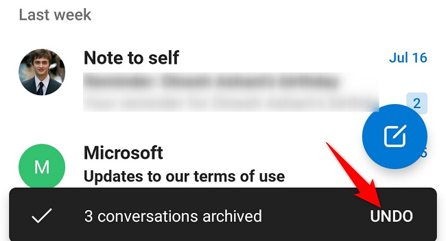 Выберите «Отменить».